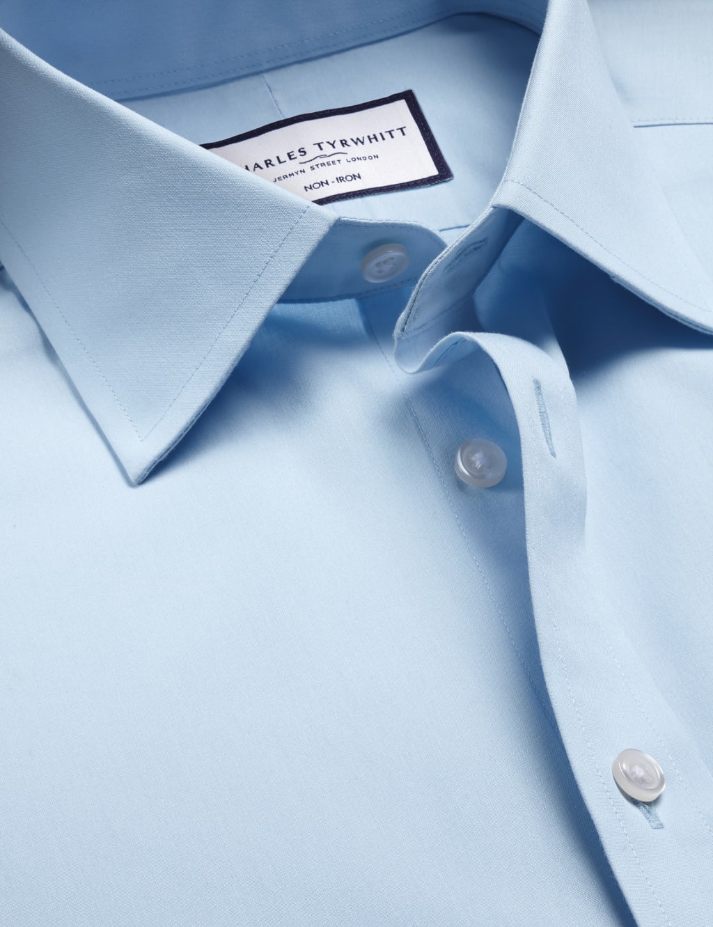 Non Iron Slim Fit Pure Cotton Shirt 5 of 6