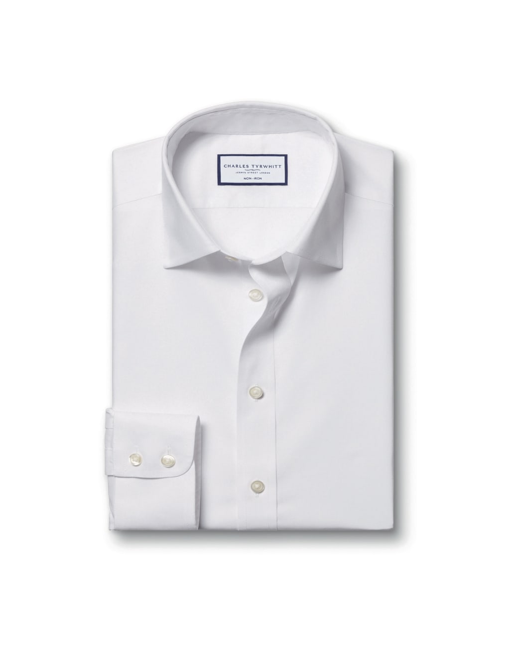 Non Iron Slim Fit Pure Cotton Shirt 2 of 6