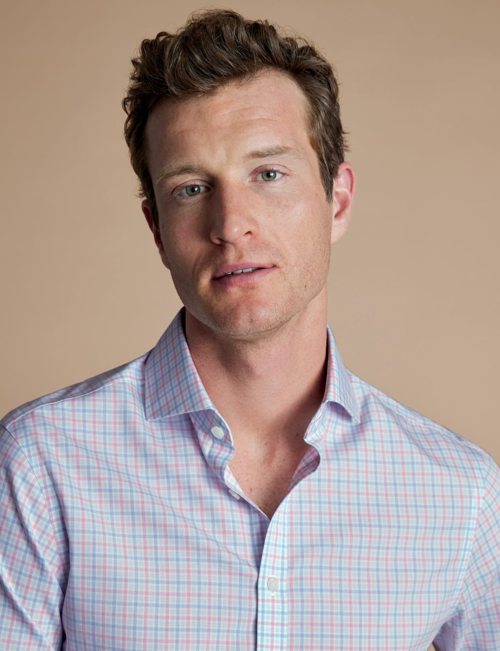 Regular Fit Non Iron Pure Cotton Check Shirt 3 of 6