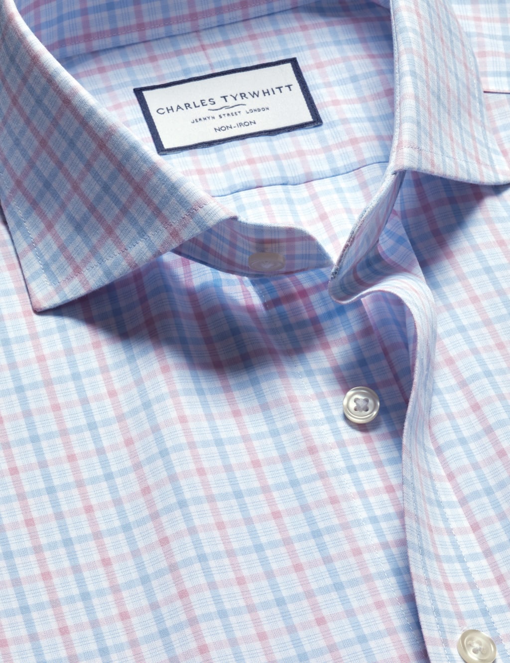 Regular Fit Non Iron Pure Cotton Check Shirt 5 of 6