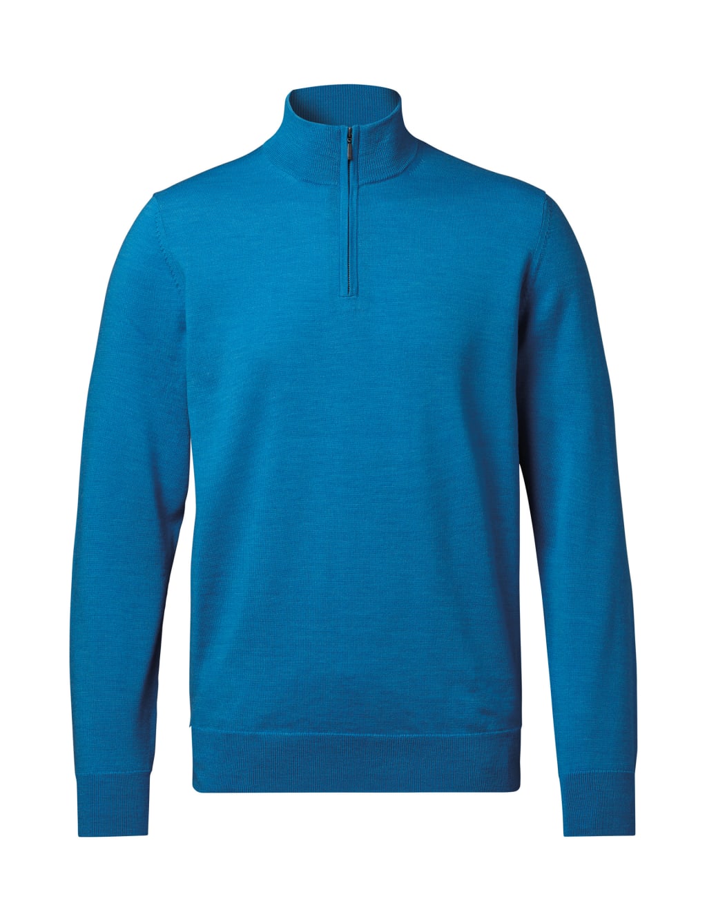 Pure Merino Wool Half Zip Jumper 2 of 5