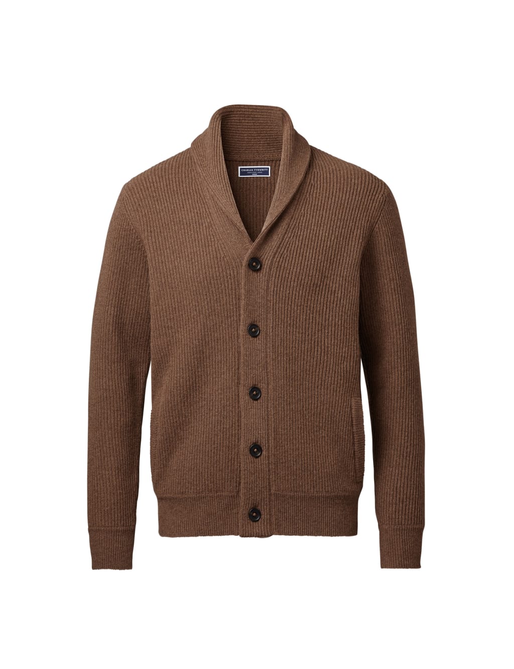 Pure Merino Wool Shawl Collar Cardigan 2 of 3