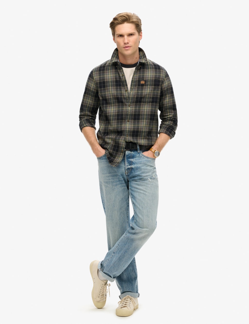 Cotton Check Flannel Shirt 5 of 6