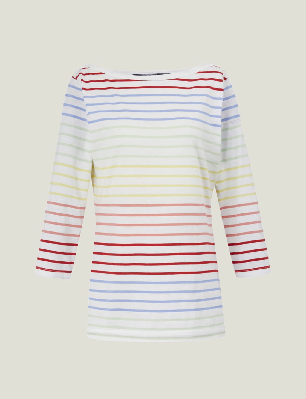 Bayletta Cotton Blend Striped T-Shirt 2 of 4