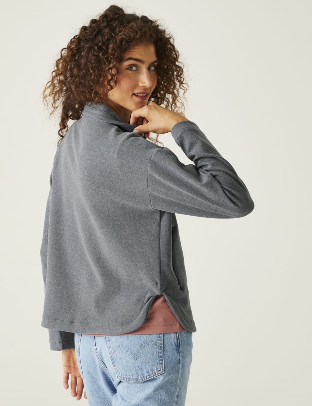 Ashlynn Funnel Neck Fleece 4 of 5