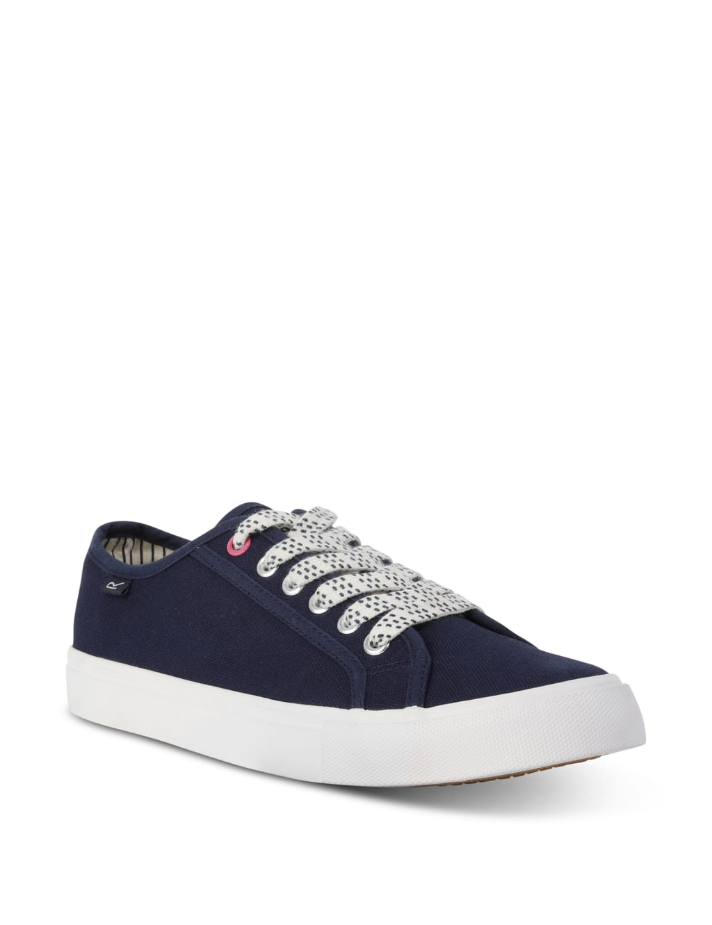 Lady Marine Canvas Lace Up Pumps 2 of 6