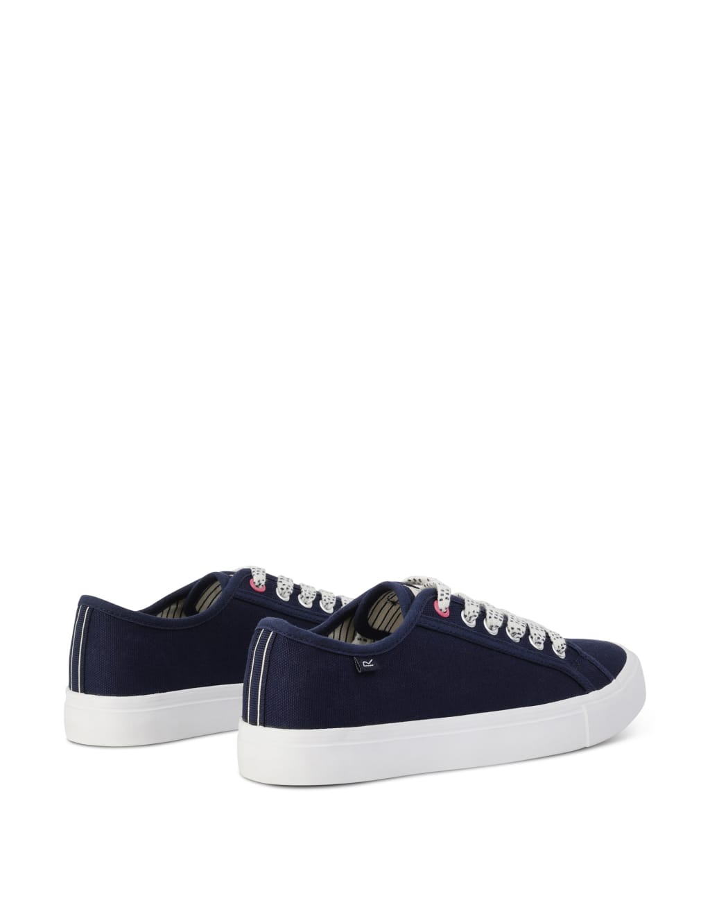Lady Marine Canvas Lace Up Pumps 3 of 6