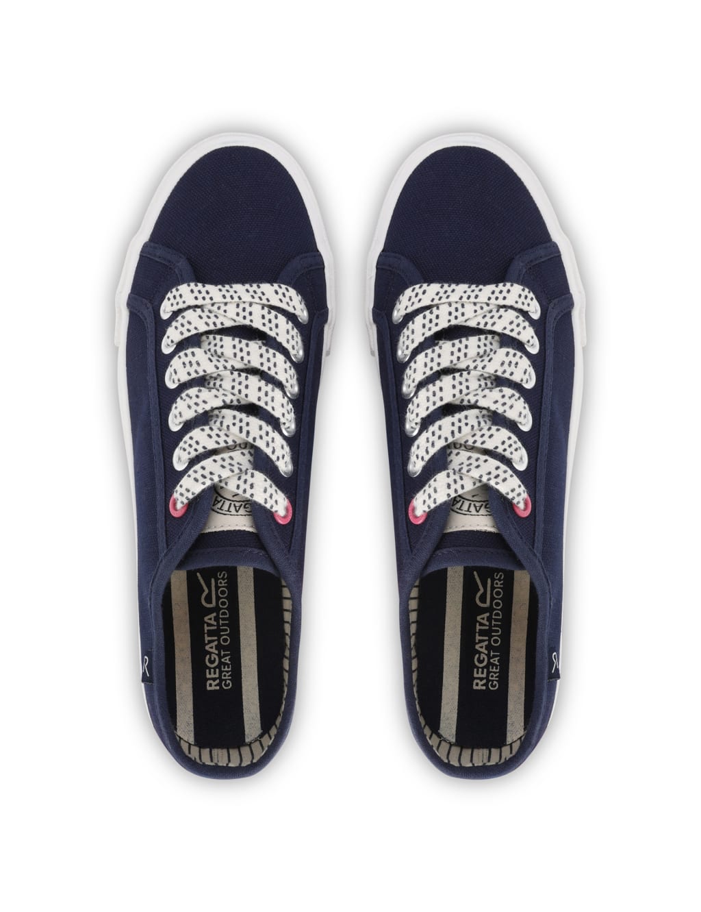 Lady Marine Canvas Lace Up Pumps 6 of 6