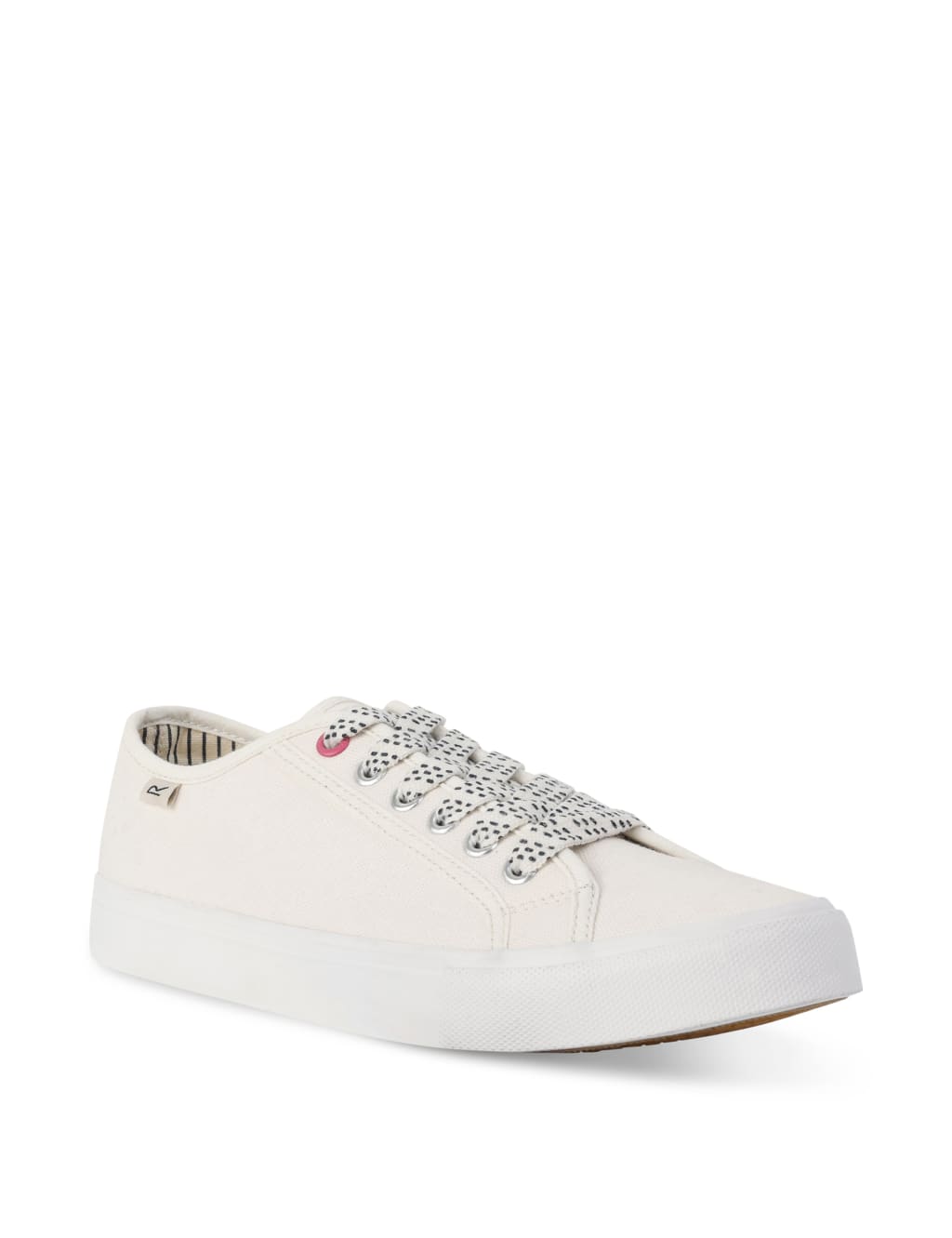 Lady Marine Canvas Lace Up Pumps 2 of 6