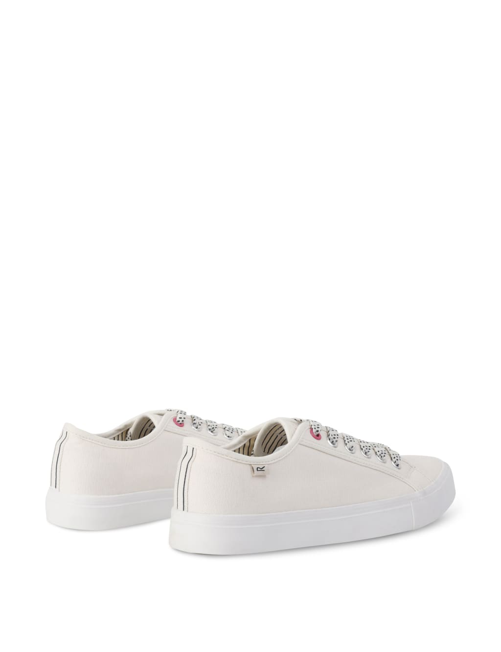Lady Marine Canvas Lace Up Pumps 3 of 6
