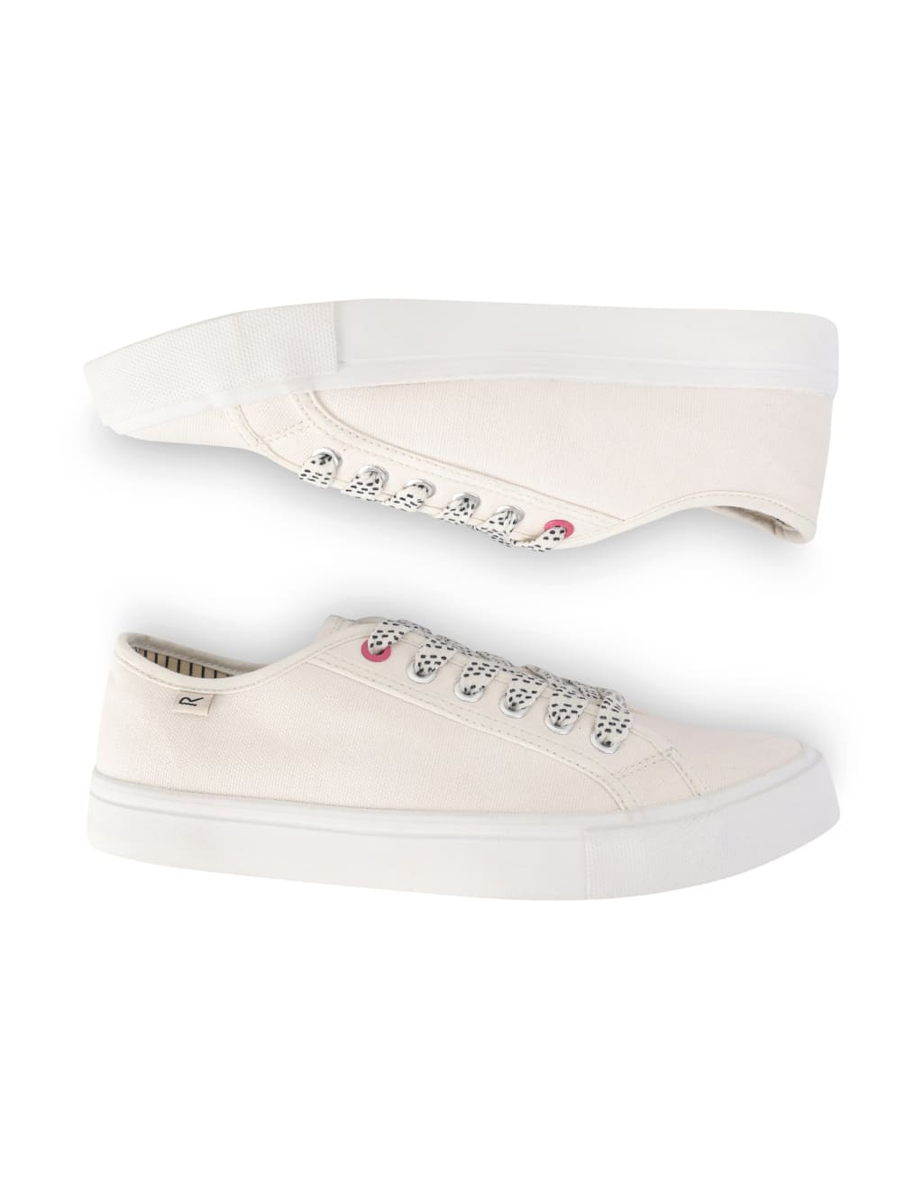 Lady Marine Canvas Lace Up Pumps 4 of 6