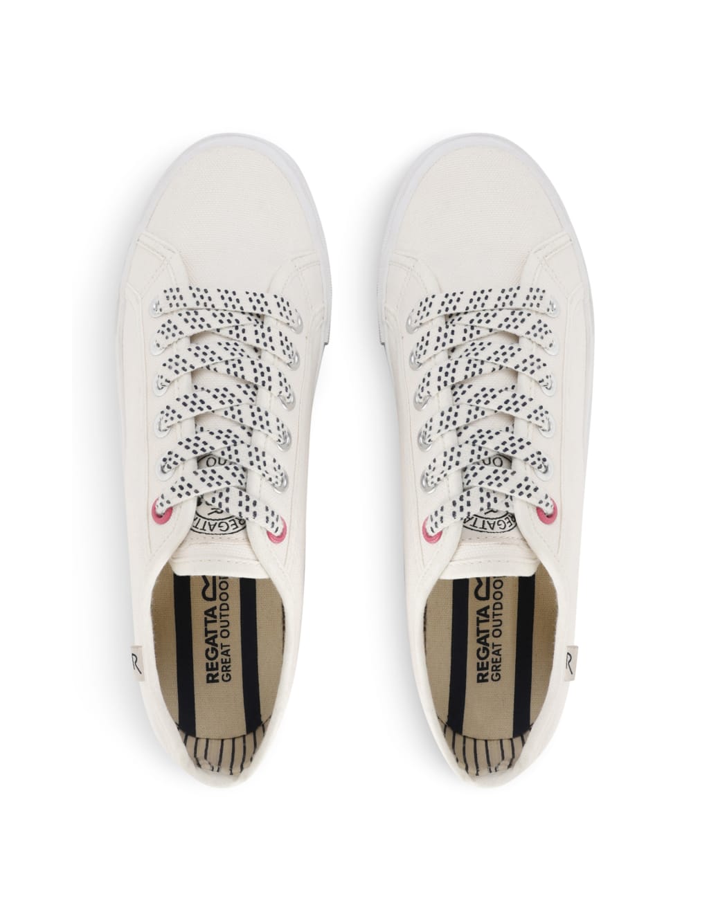 Lady Marine Canvas Lace Up Pumps 6 of 6