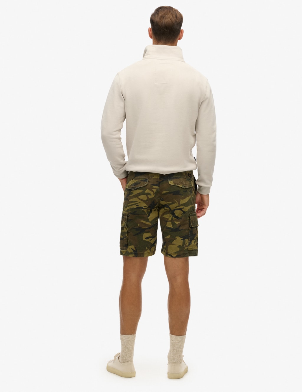 Loose Fit Pure Cotton Cargo Shorts 6 of 8