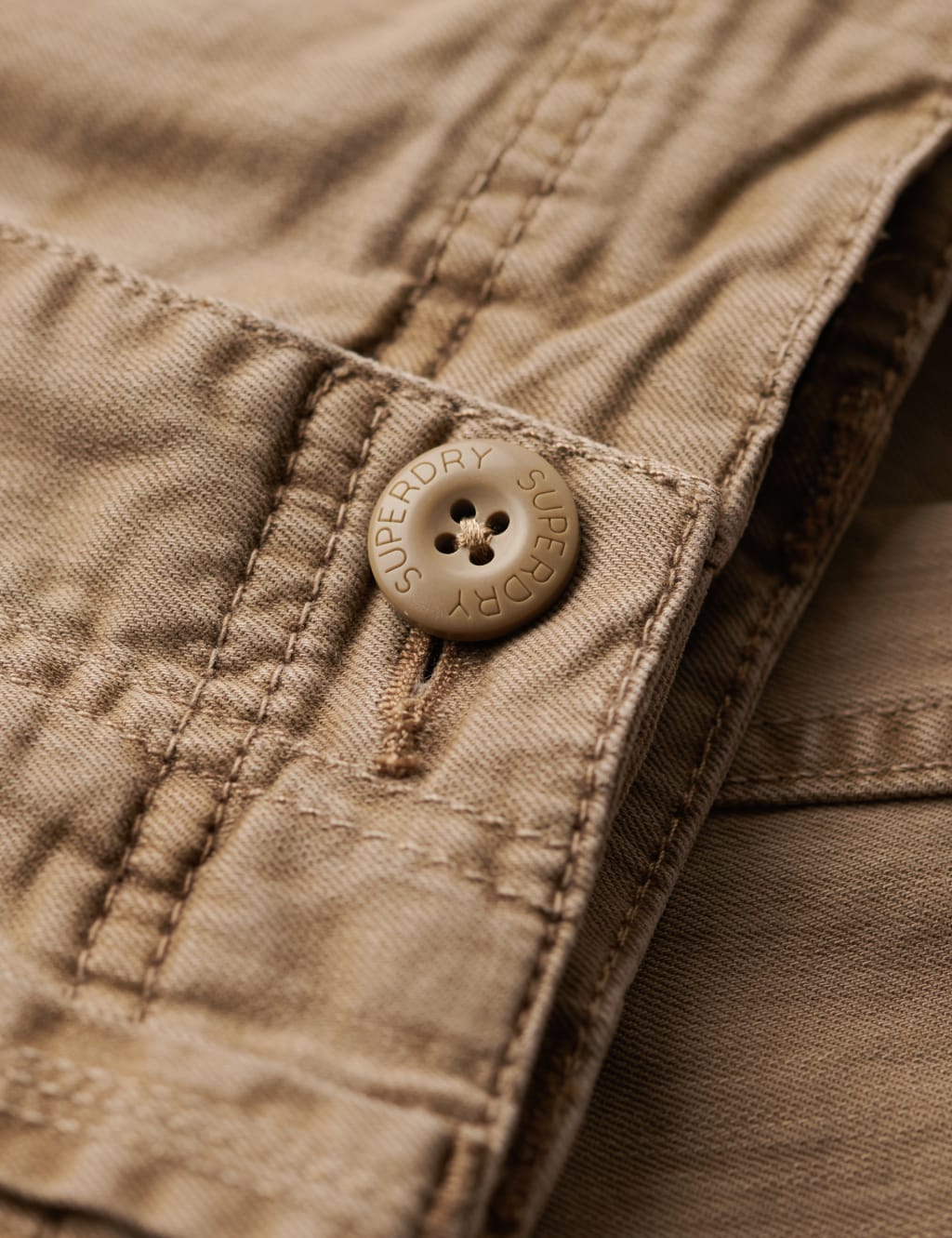 Regular Fit Pure Cotton Cargo Trousers 5 of 6