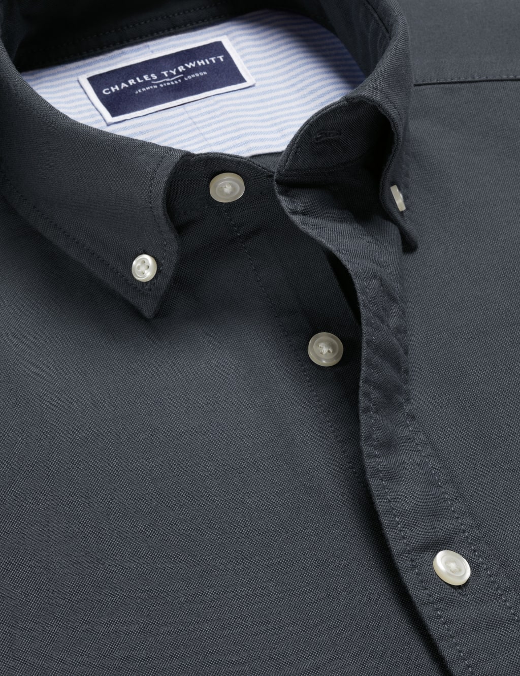 Slim Fit Pure Cotton Washed Oxford Shirt 6 of 7