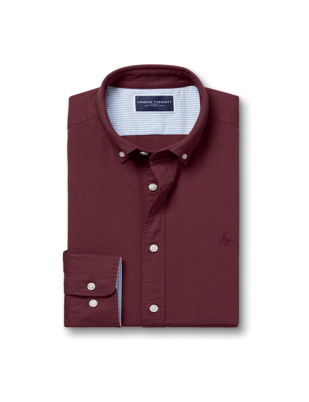 Slim Fit Pure Cotton Washed Oxford Shirt 2 of 6