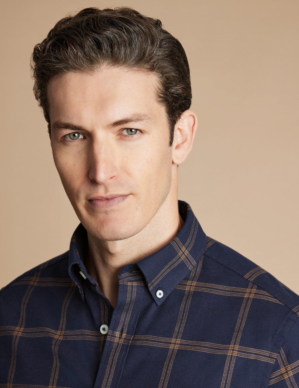 Slim Fit Non Iron Pure Cotton Twill Shirt 3 of 6