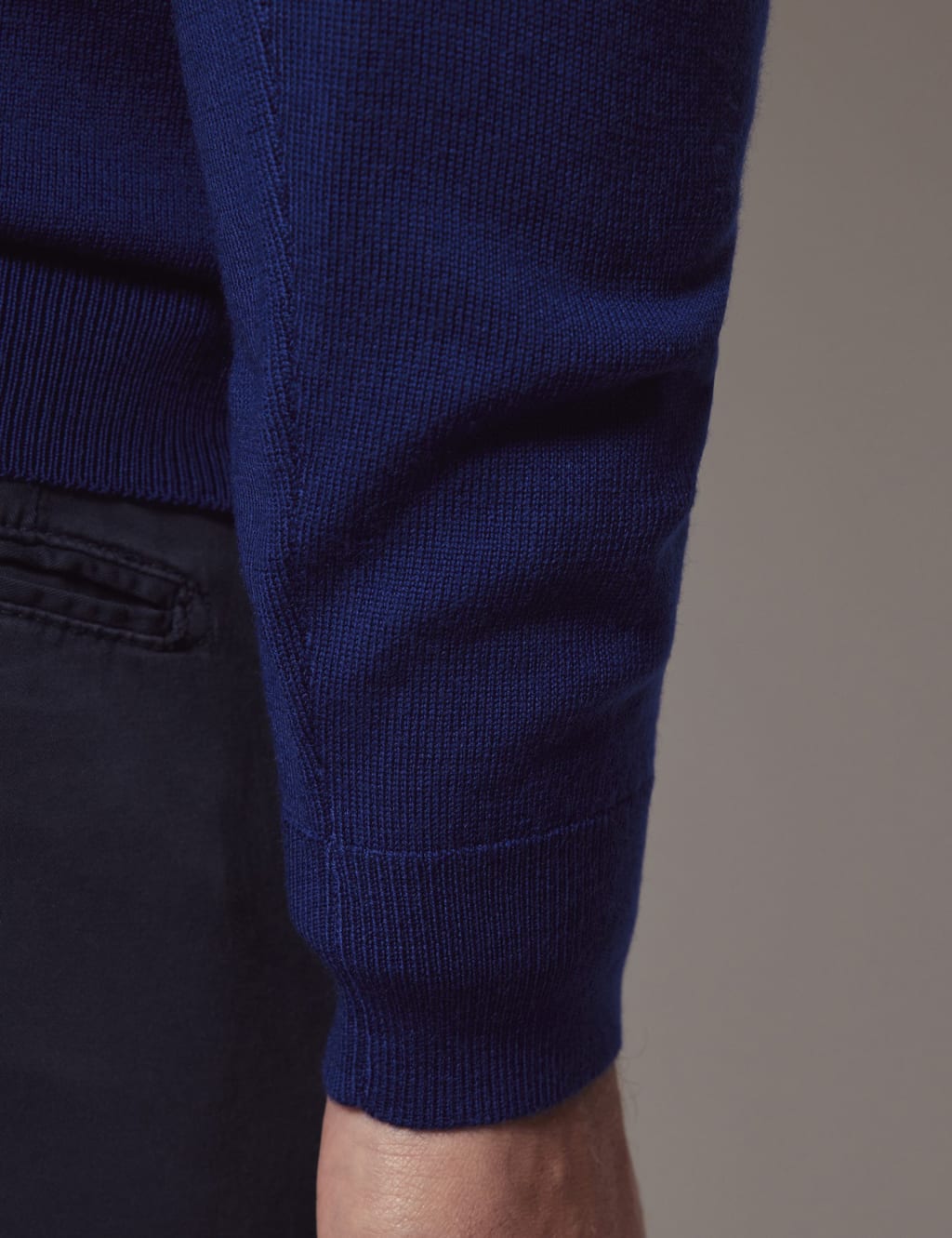 Pure Wool Half Zip Jumper 3 of 3