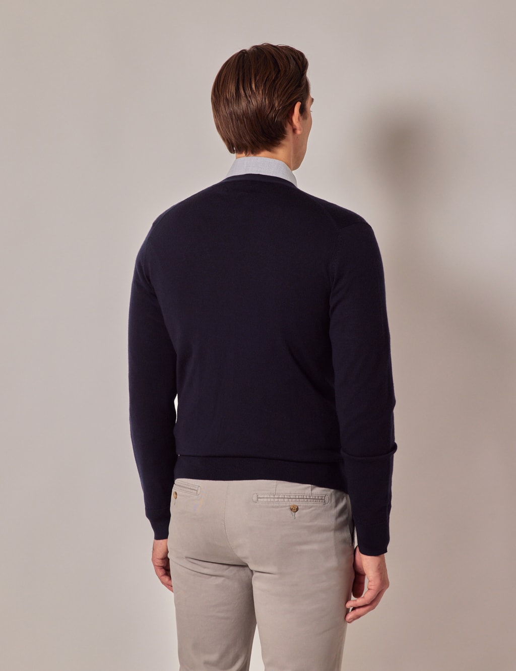 Pure Merino Wool V-Neck Cardigan 2 of 6