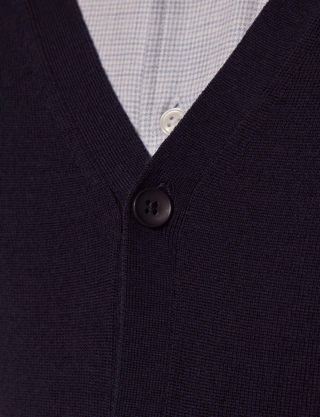 Pure Merino Wool V-Neck Cardigan 5 of 6