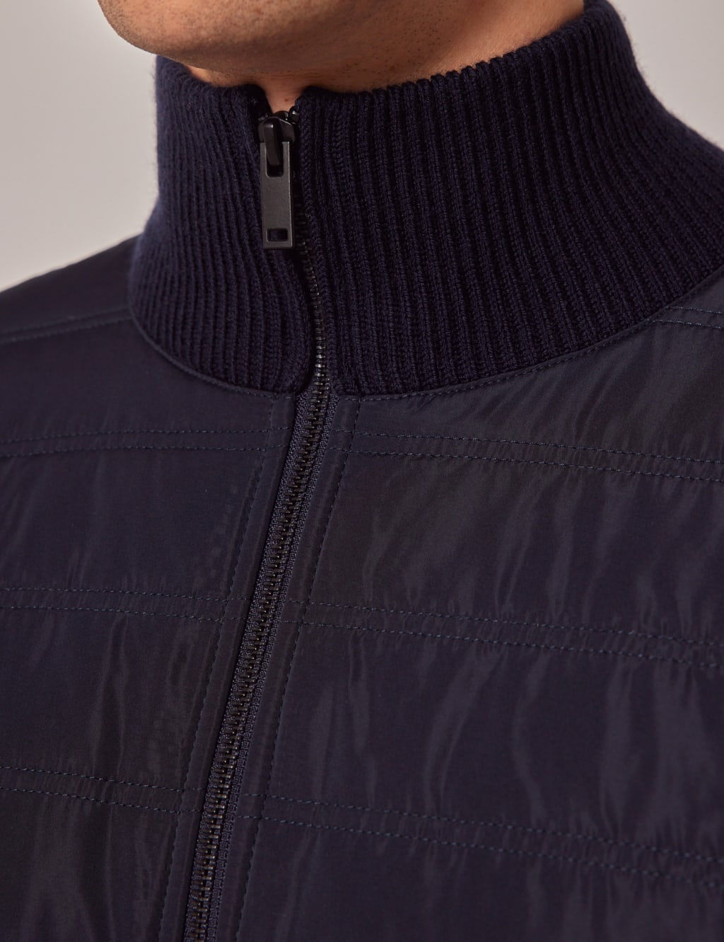 Zip Up Hybrid Jacket 6 of 9