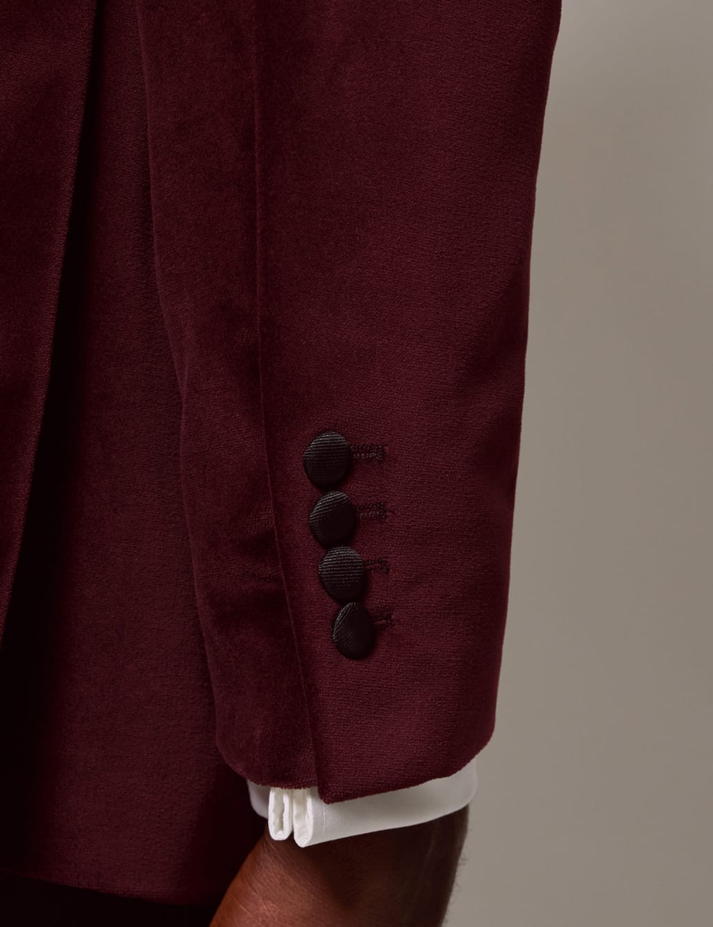 Cotton Rich Velvet Suit Jacket 3 of 5