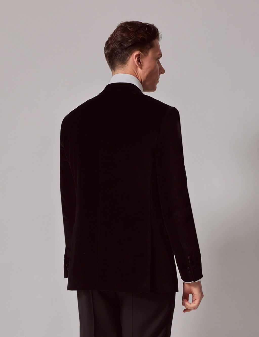 Cotton Rich Velvet Double Breasted Jacket 2 of 7