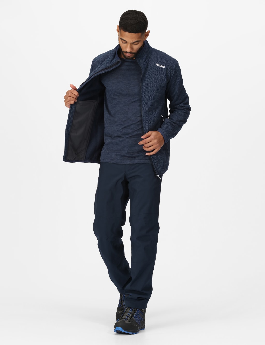 Torrens Zip Up Fleece Jacket 3 of 7