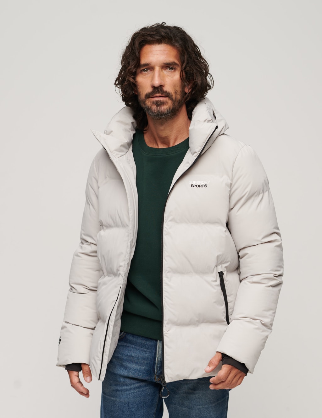 Hooded Padded Puffer Jacket 1 of 7