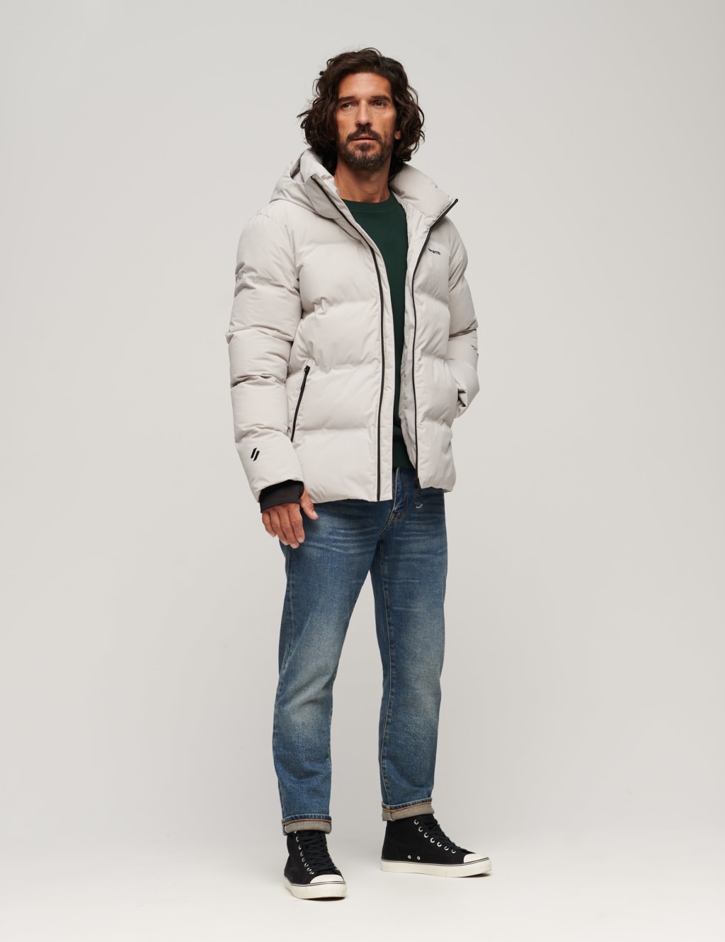 Hooded Padded Puffer Jacket 3 of 7