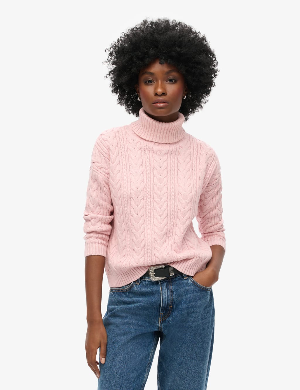 Superdry cable knit on sale