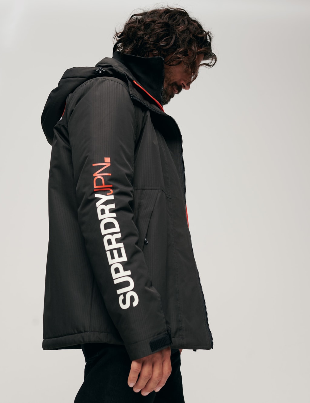 Padded Hooded Windbreaker Jacket 5 of 7