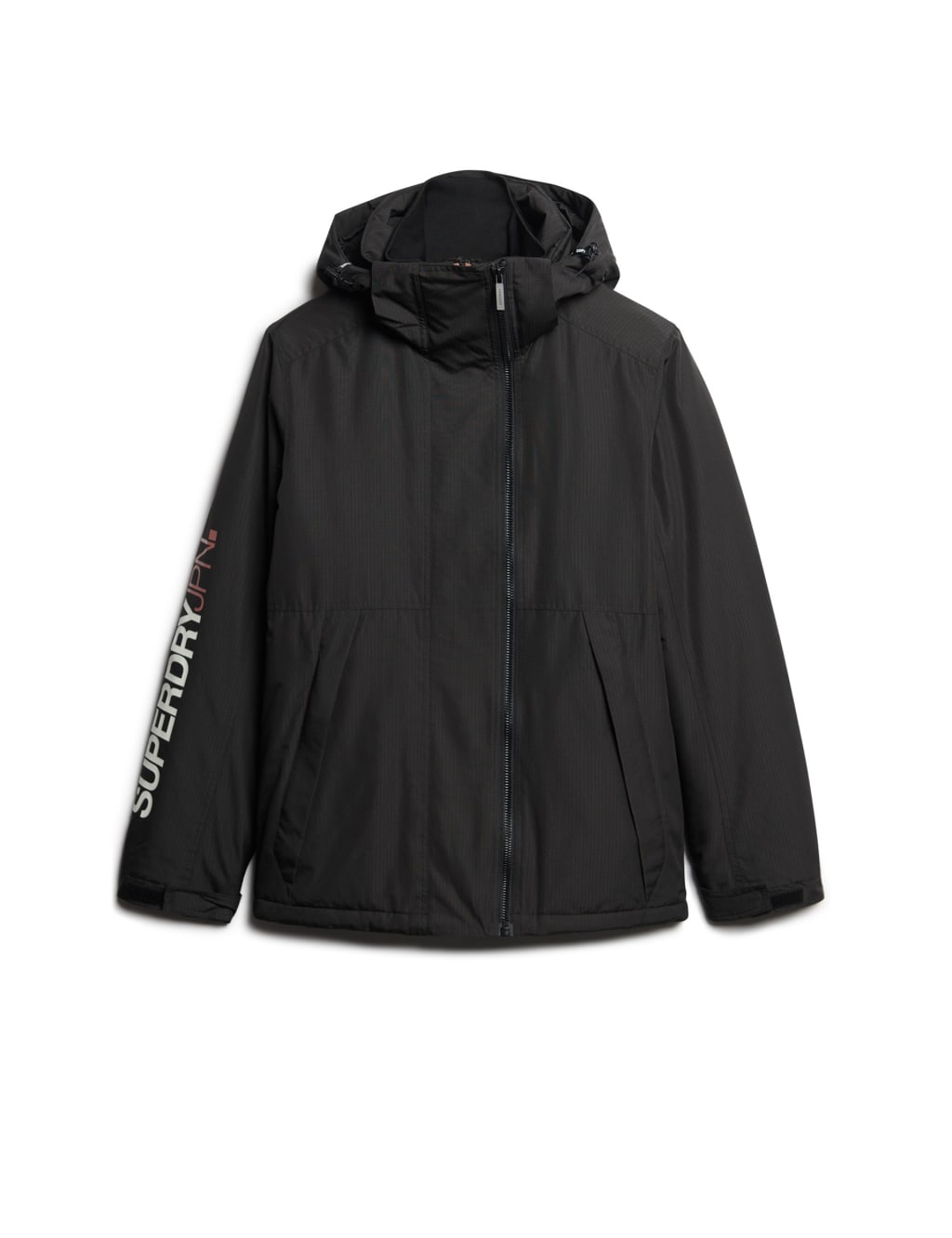 Padded Hooded Windbreaker Jacket 2 of 7