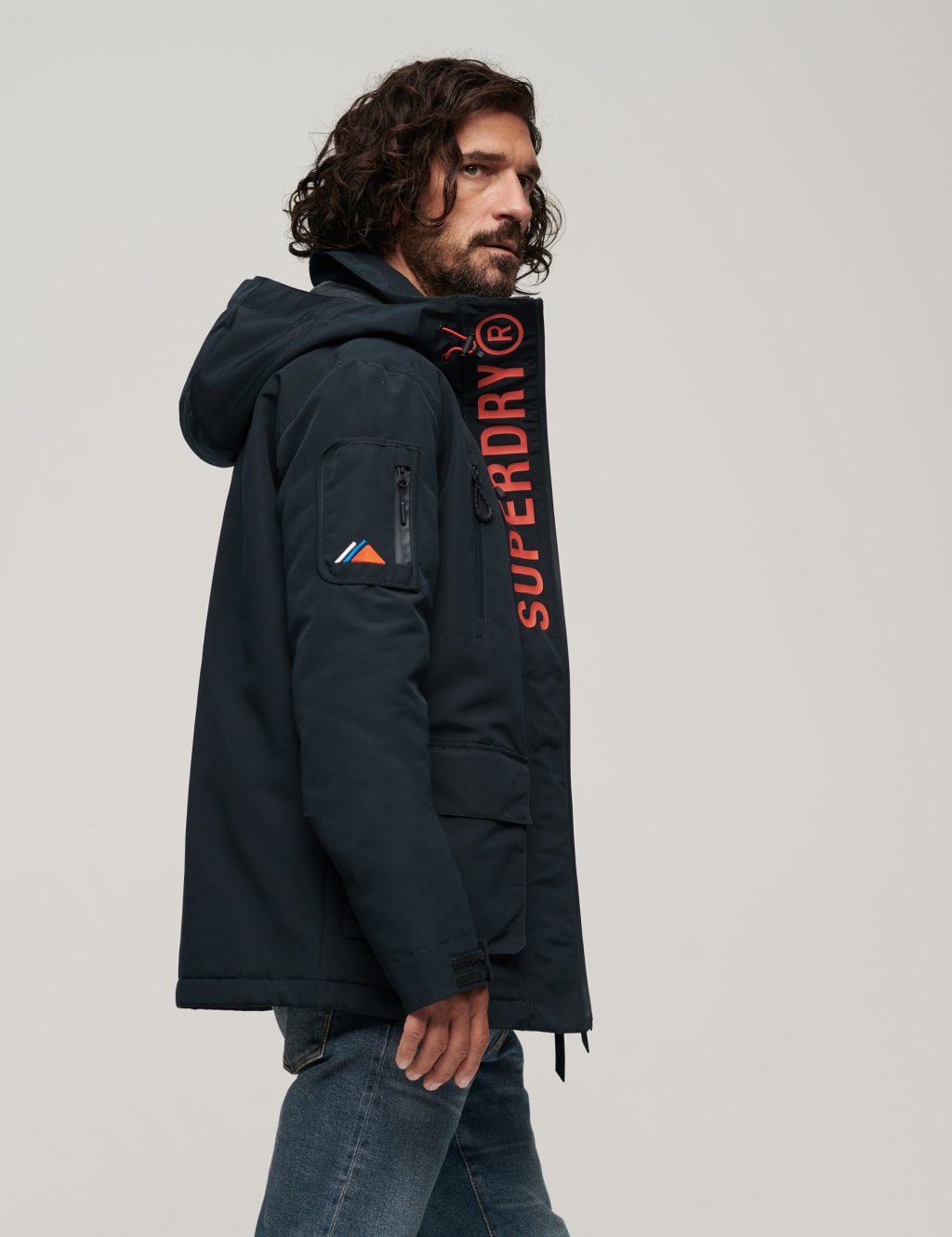 Hooded Utility Windbreaker Jacket 5 of 7