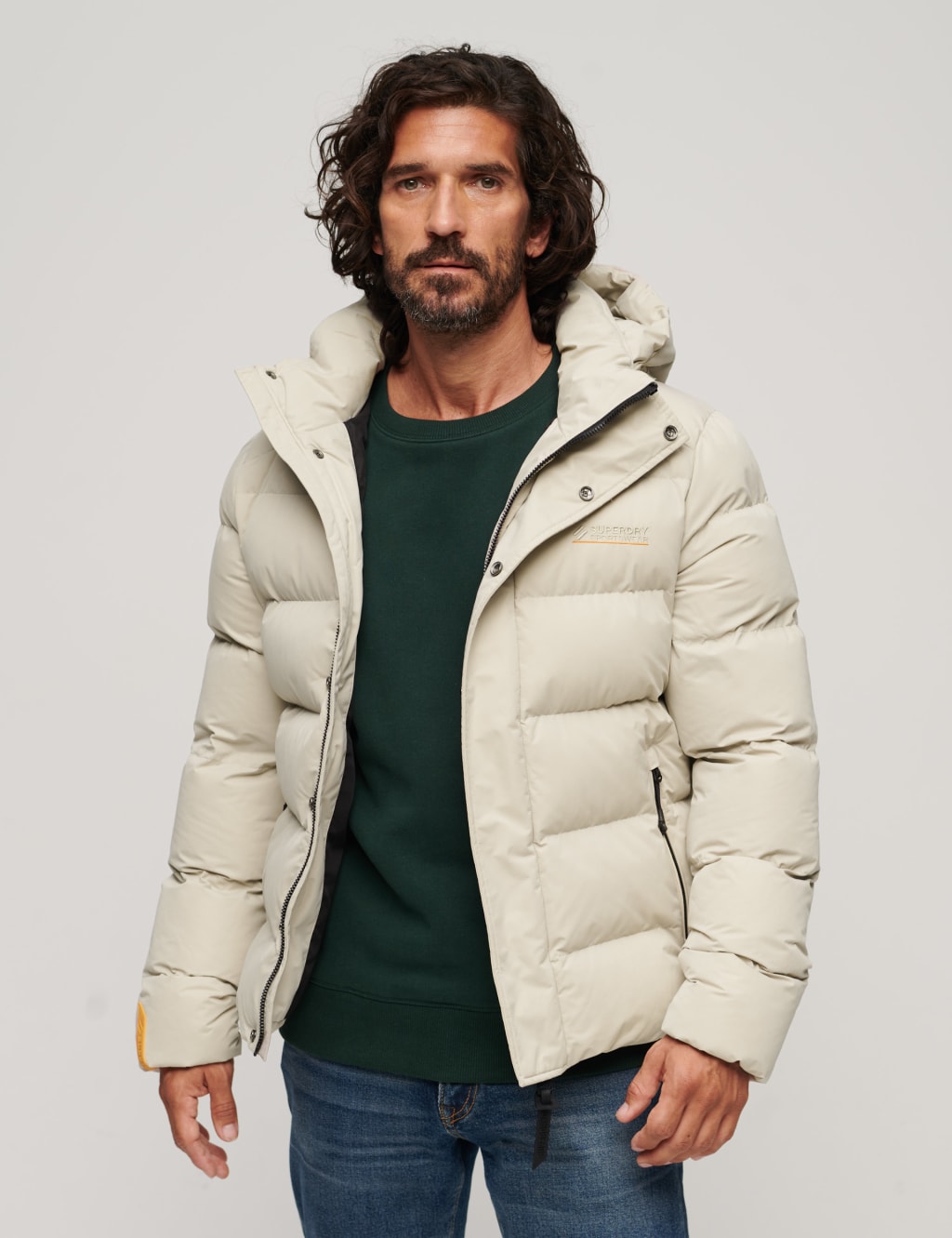 Hooded Padded Puffer Jacket 1 of 7