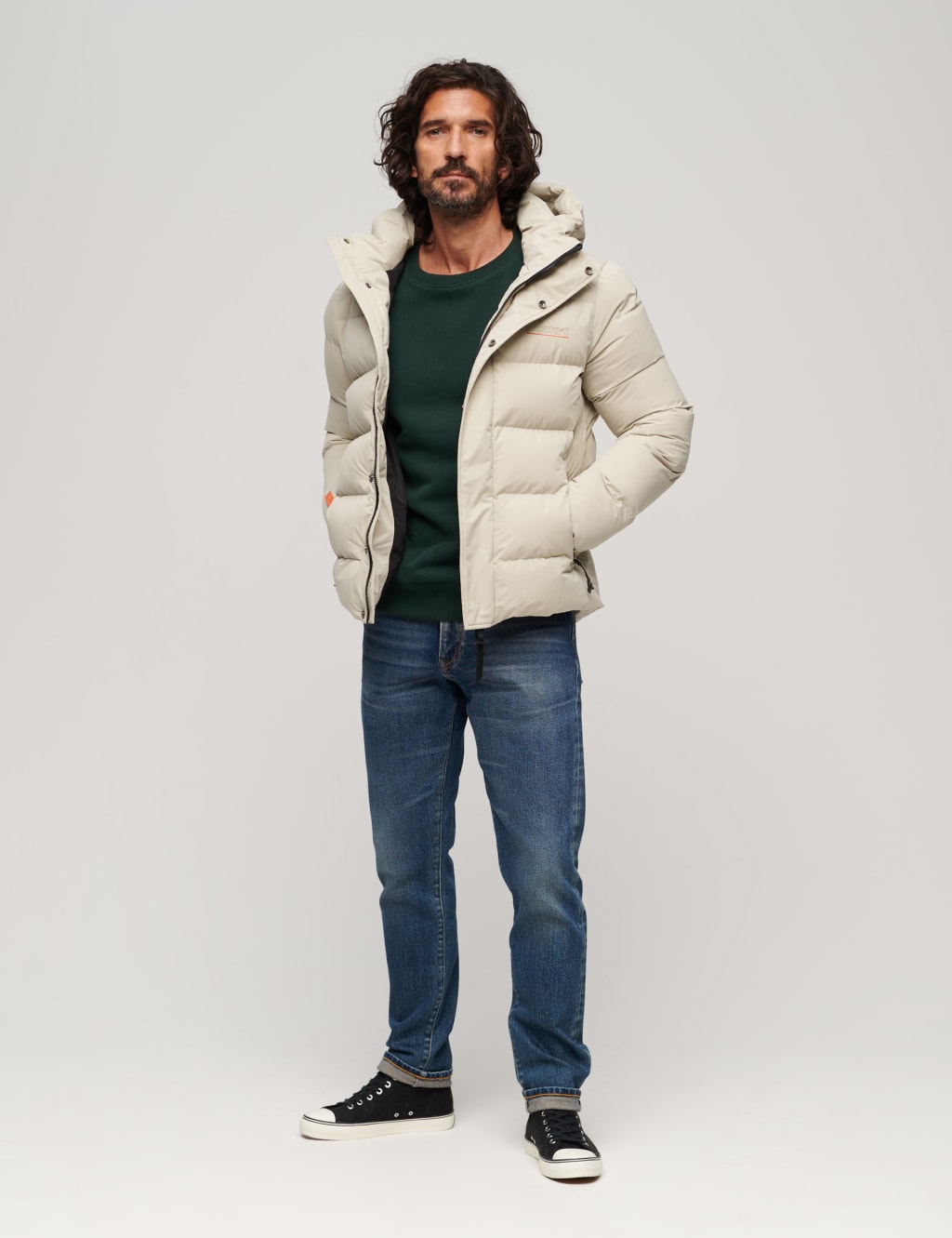 Hooded Padded Puffer Jacket 3 of 7