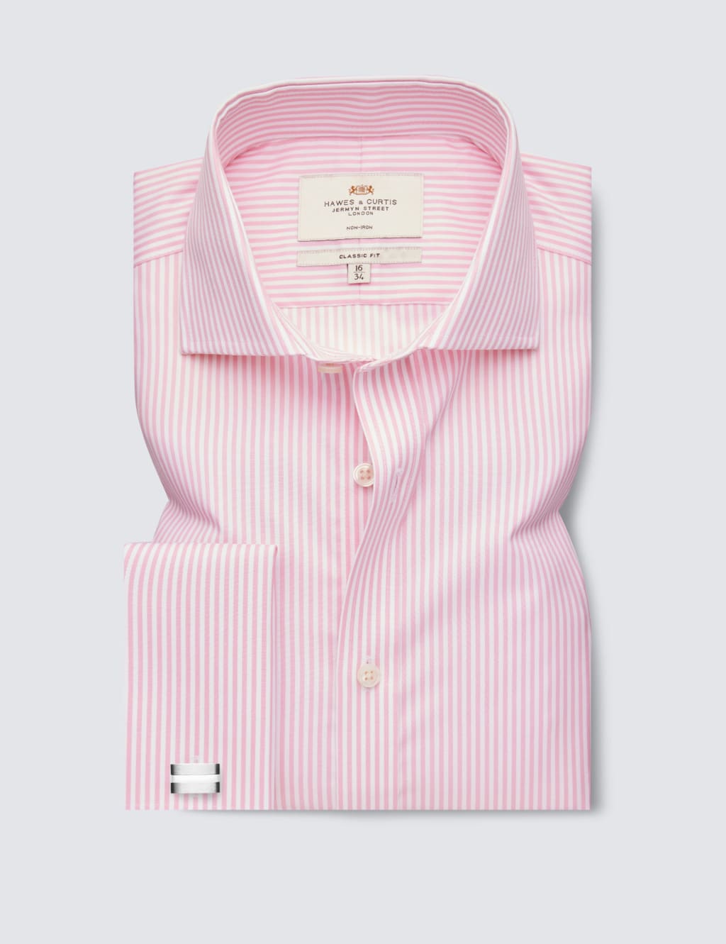 Classic Fit Pure Cotton Striped Shirt 1 of 3