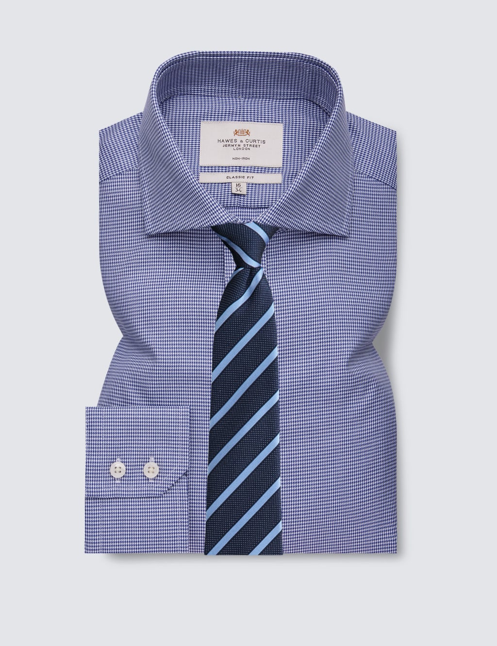 Classic Fit Non Iron Pure Cotton Check Shirt 2 of 3