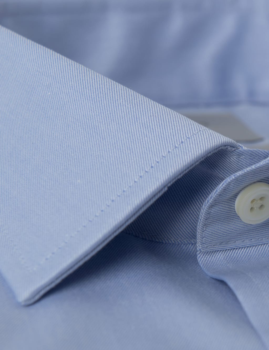 Slim Fit Non Iron Pure Cotton Twill Shirt 3 of 3