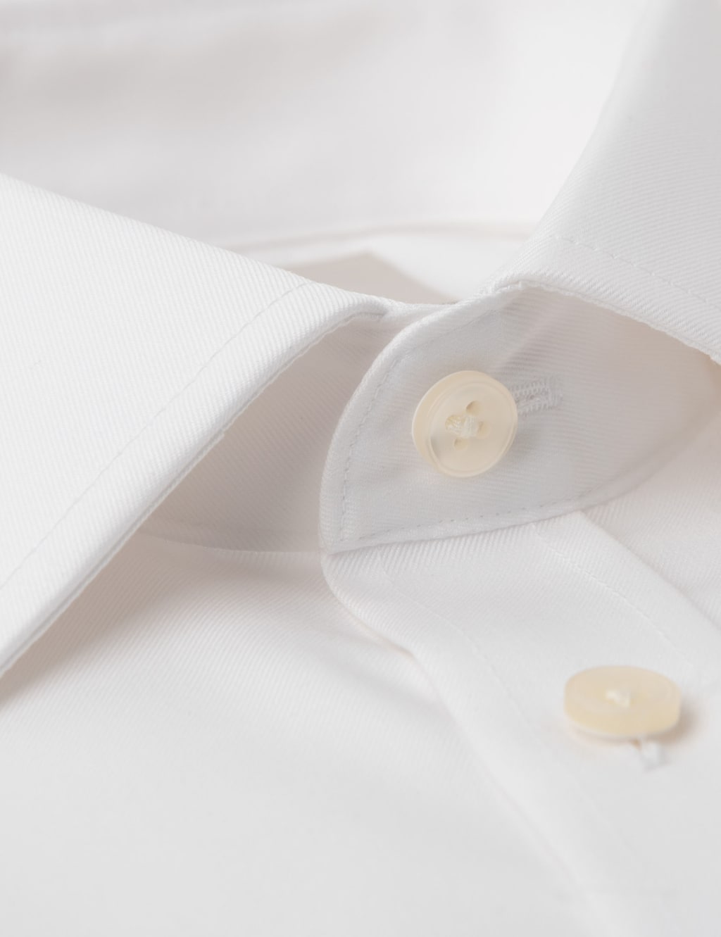 Slim Fit Non Iron Pure Cotton Twill Shirt 3 of 3