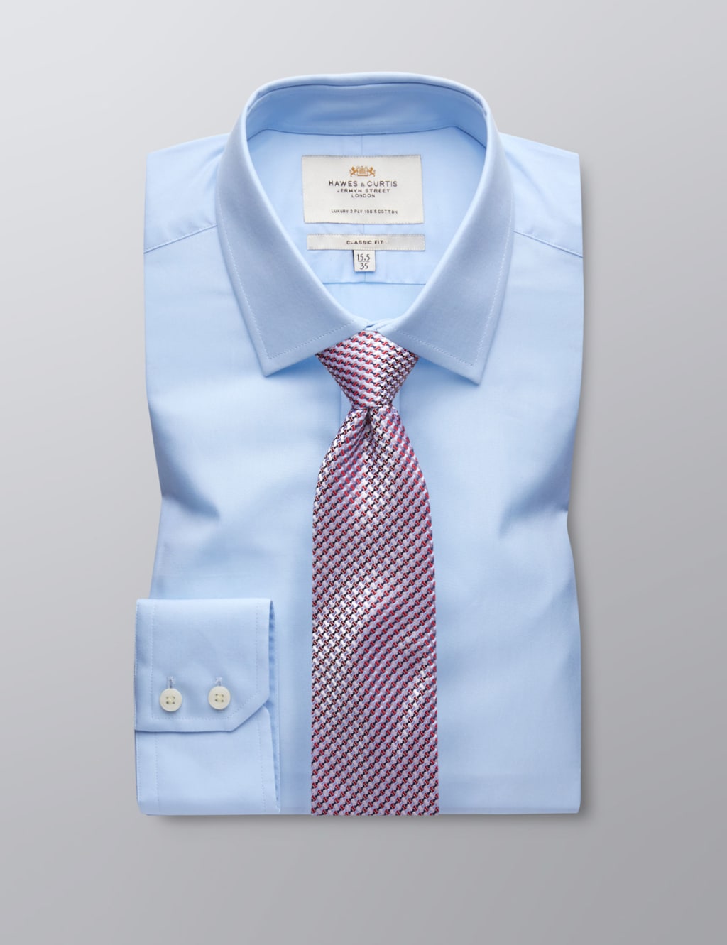 Classic Fit Easy Iron Pure Cotton Shirt 2 of 3