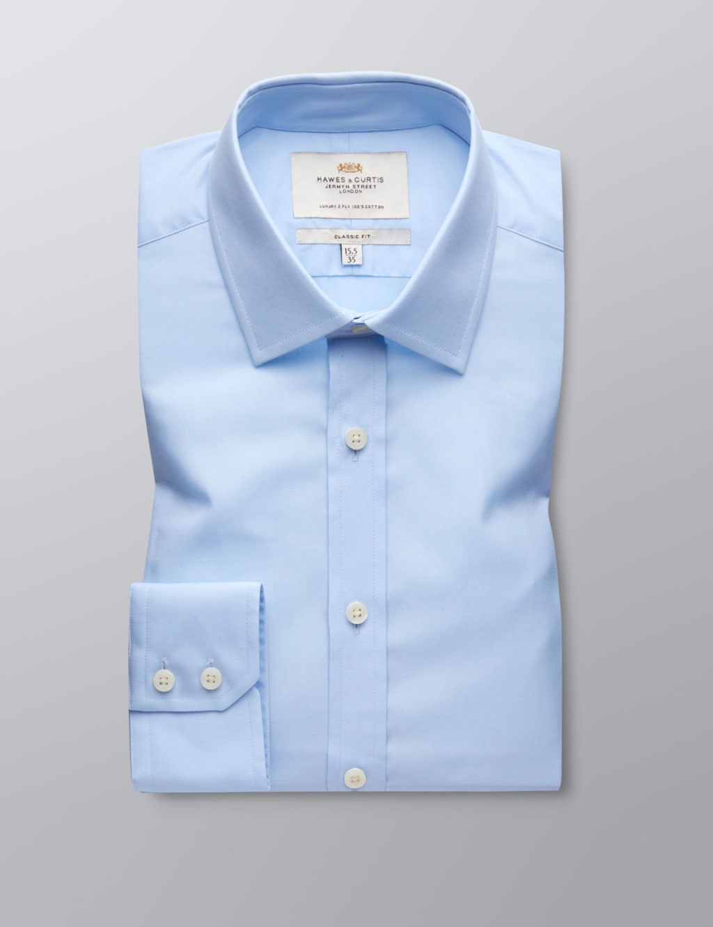 Classic Fit Easy Iron Pure Cotton Shirt 1 of 3