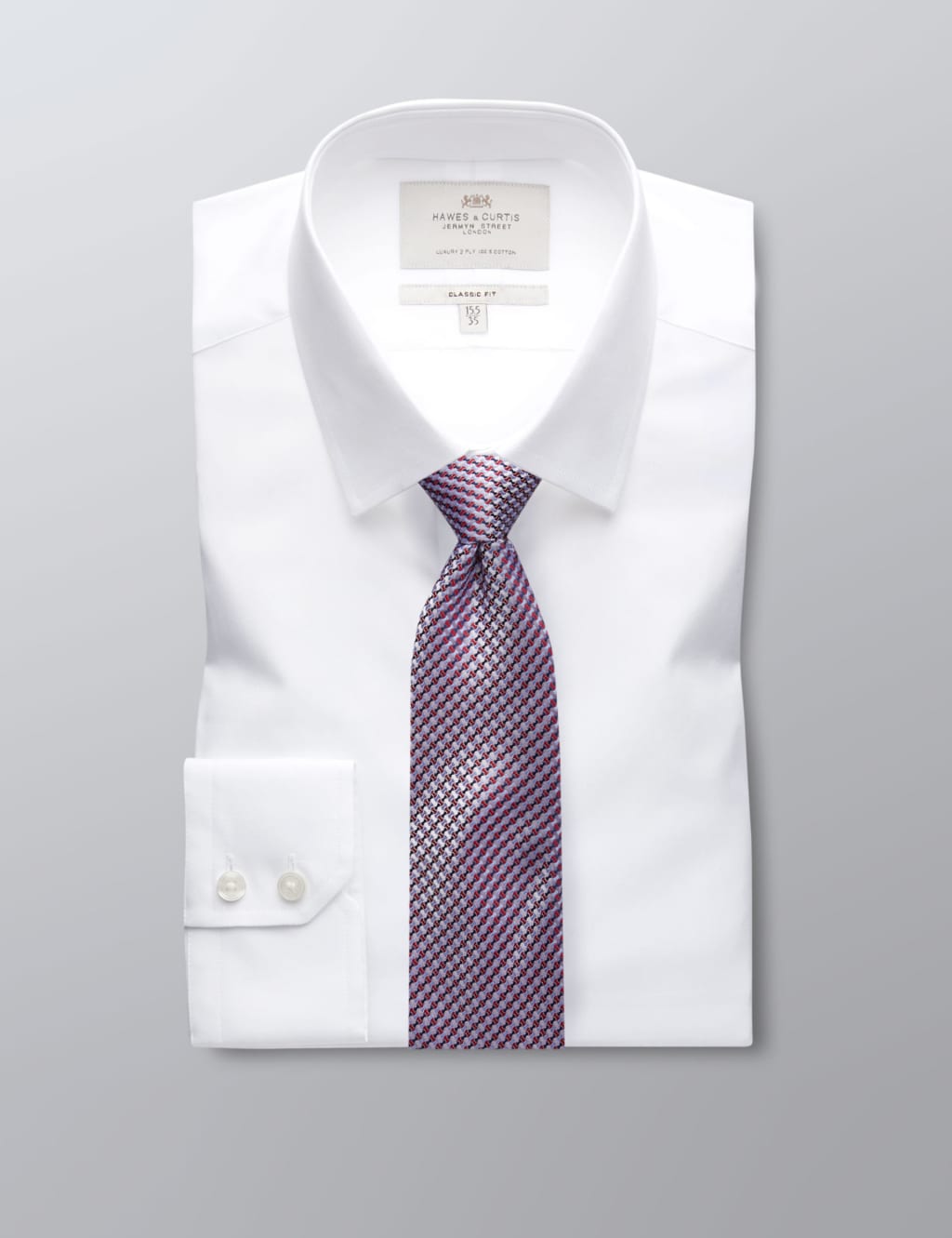 Classic Fit Easy Iron Pure Cotton Shirt 2 of 3