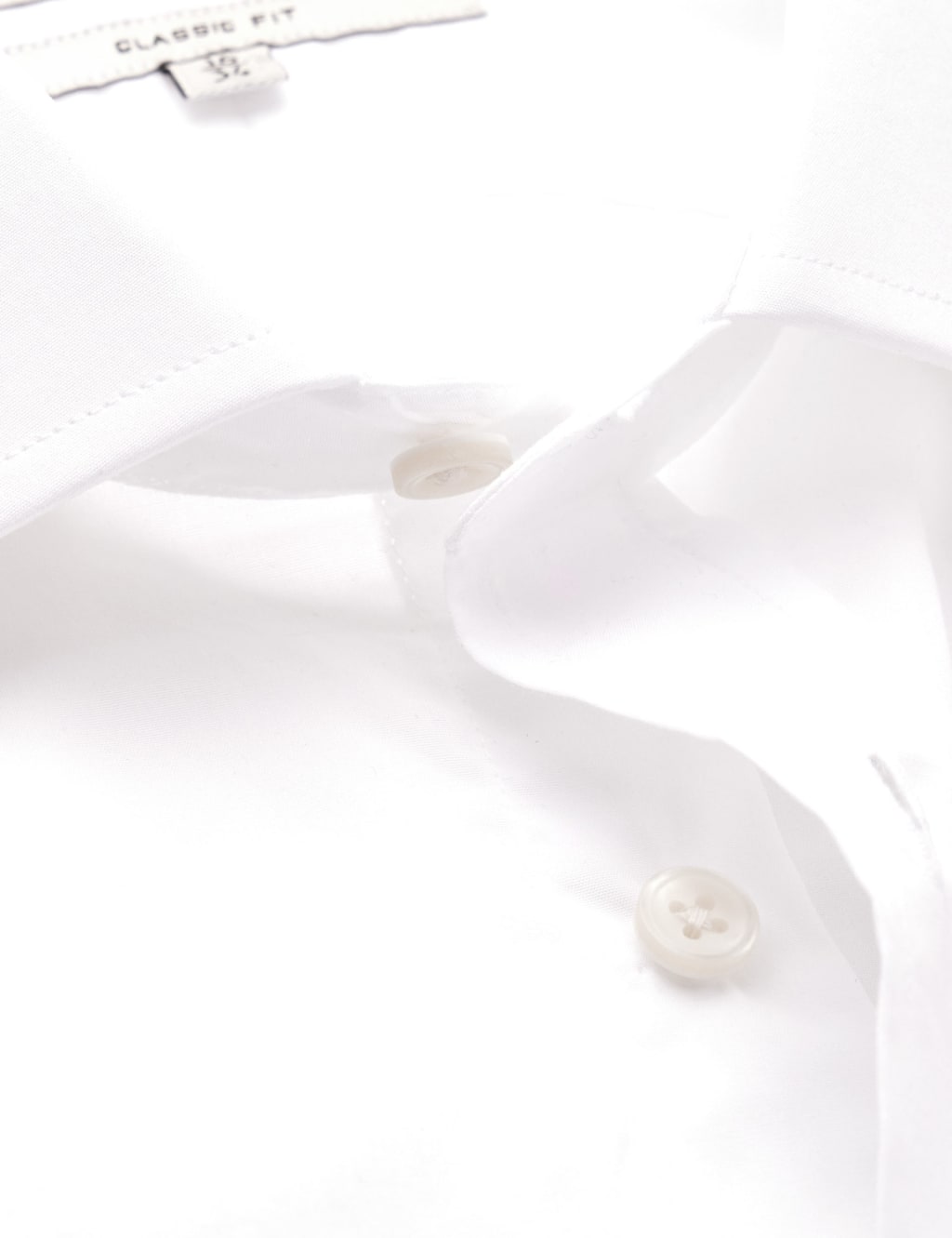 Classic Fit Easy Iron Pure Cotton Shirt 3 of 3