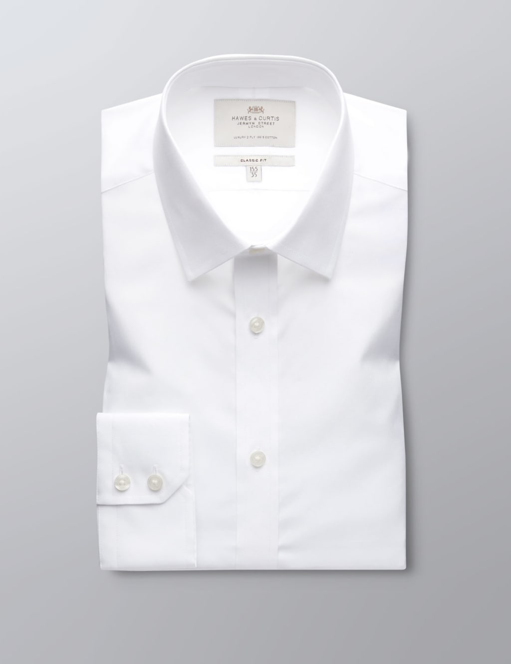 Classic Fit Easy Iron Pure Cotton Shirt 1 of 3