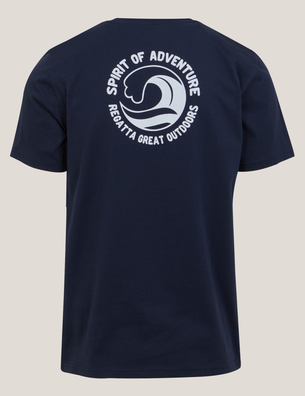 Cline VIII Pure Cotton Sail Graphic T-Shirt 6 of 6