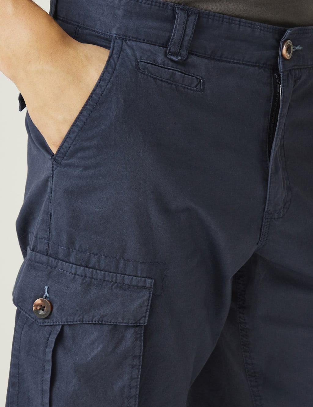 Shorebay Pure Cotton Cargo Shorts 5 of 5