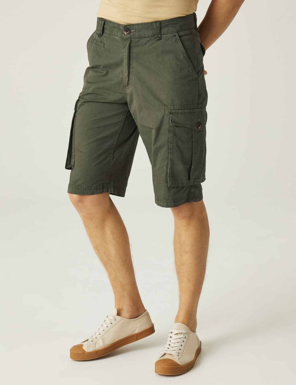 Shorebay Pure Cotton Cargo Shorts 3 of 6
