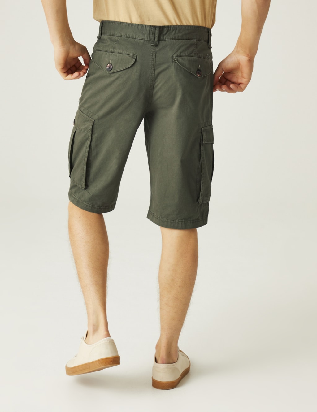 Shorebay Pure Cotton Cargo Shorts 4 of 6