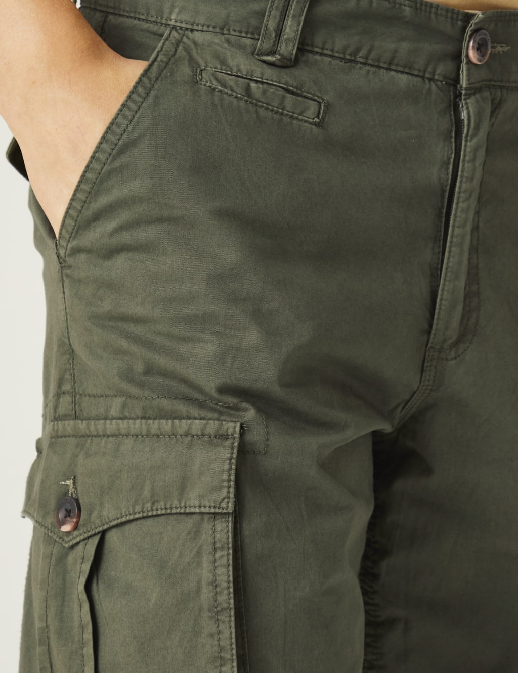 Shorebay Pure Cotton Cargo Shorts 5 of 6